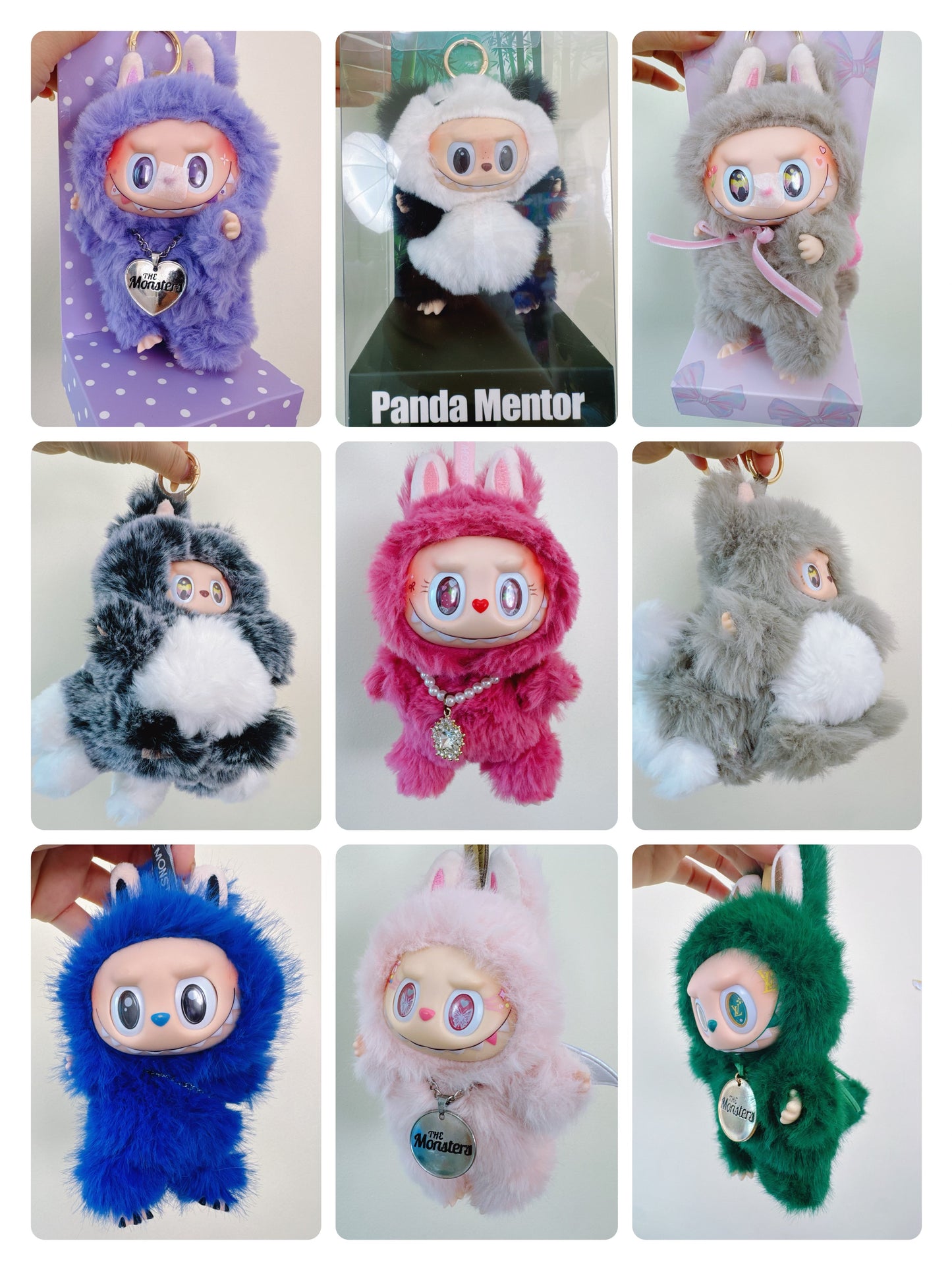 Bundle of Custom labubu+zimomo