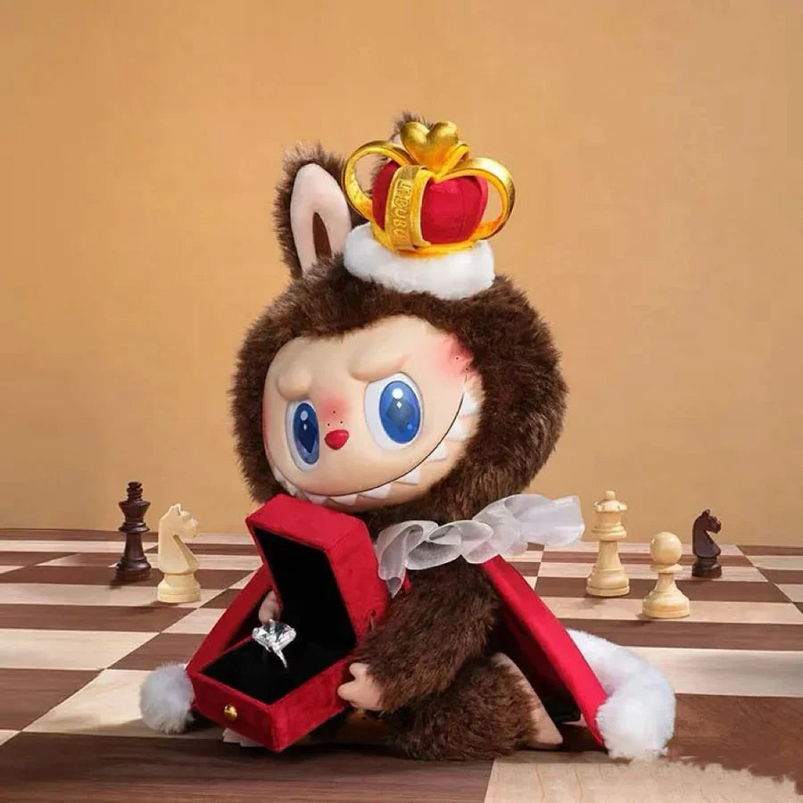 king, Labubu THE MONSTERS Let's Checkmate Series-Vinyl Plush Doll
