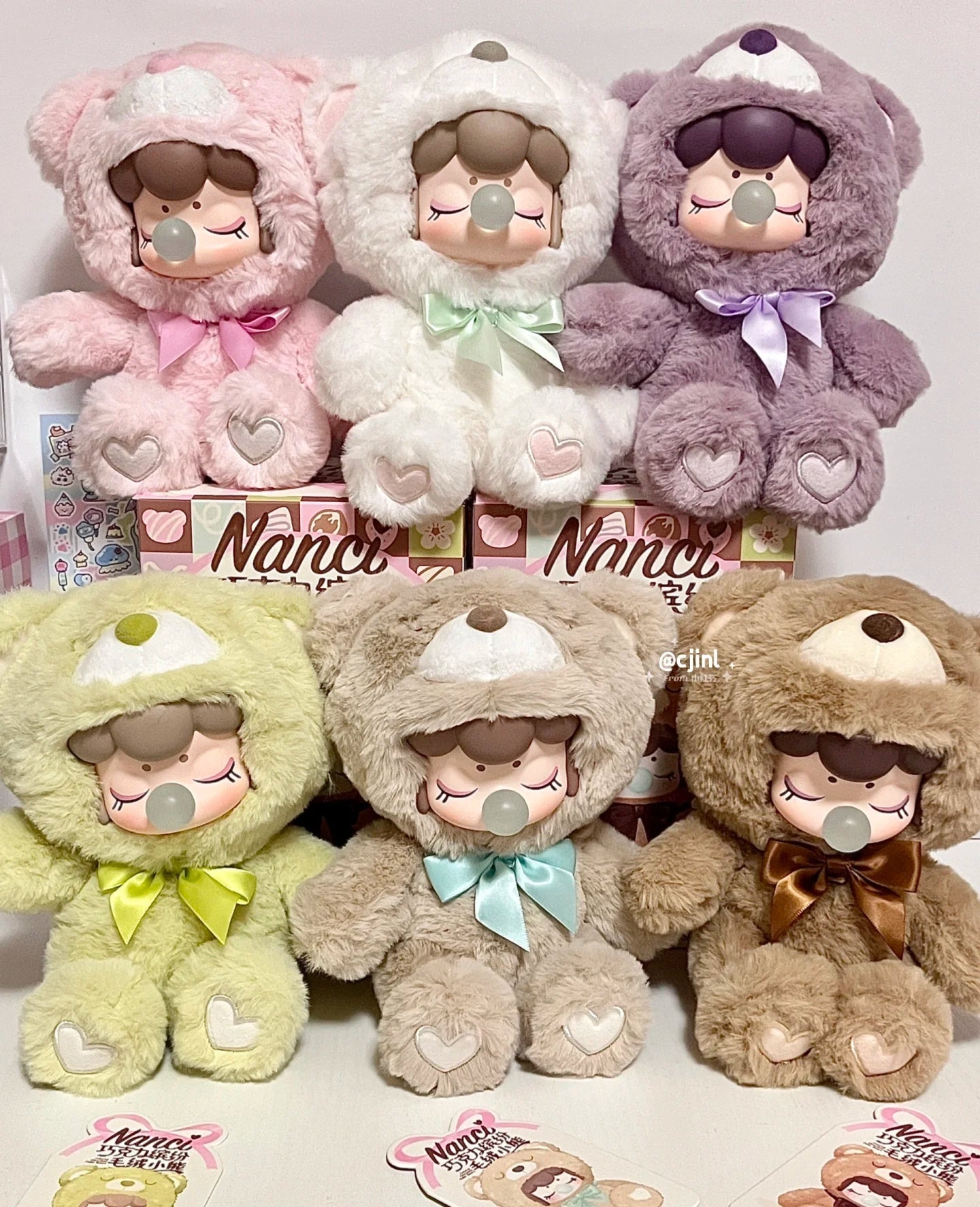 Nanci-Colorful Chocolate Cutie Bears