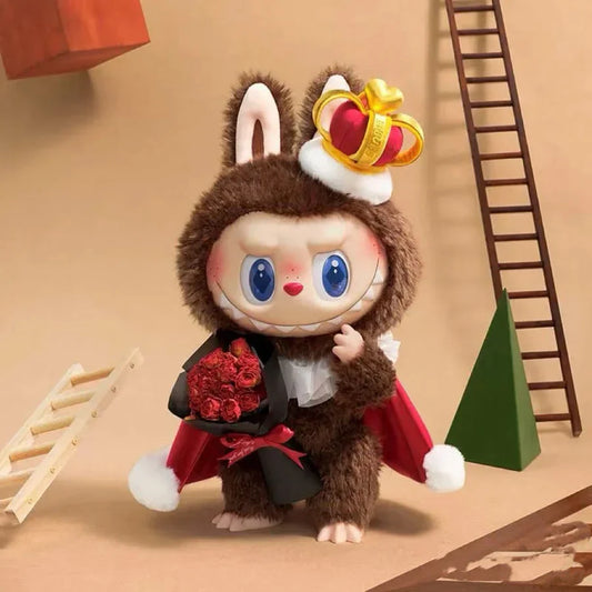 king, Labubu THE MONSTERS Let's Checkmate Series-Vinyl Plush Doll